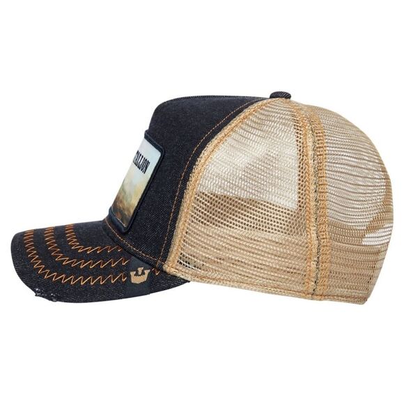 Goorin Bros Rodeo Stallion Trucker Adjustable Hat‎ - Charcoal nwt - Picture 4 of 8